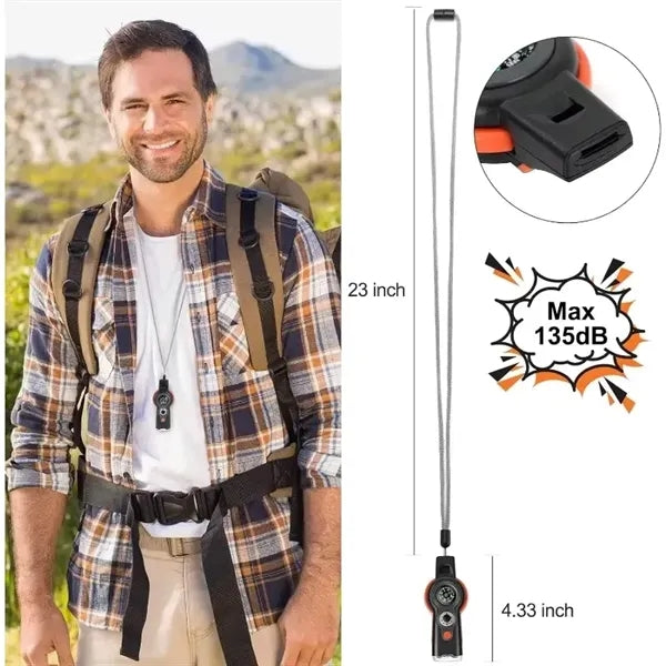 Multi Function Whistle Compass