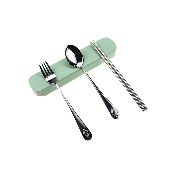 3 in 1 Stainless Steel Flatware Tableware Set