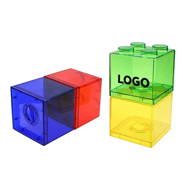 Block Stack Piggy Bank