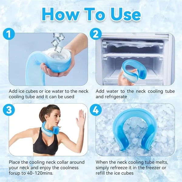 Portable PVC Neck Cooler