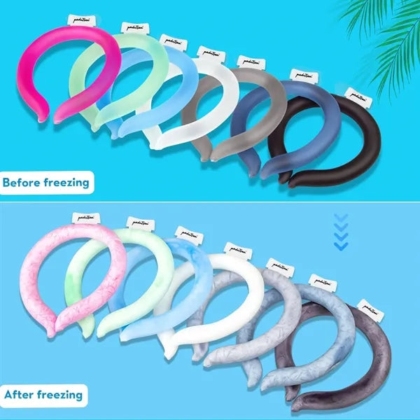 Heatstroke Prevention and Cooling Neck Collar