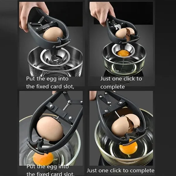 Automatic Egg Cracking Tool