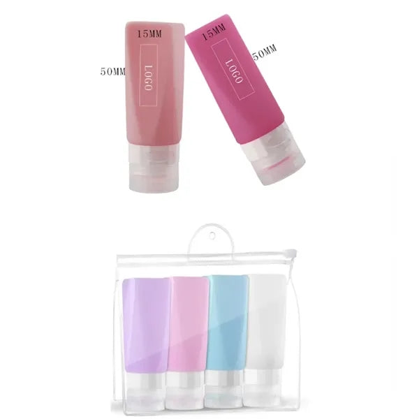 3oz Empty Refillable Soft Silicon Squeeze Tube