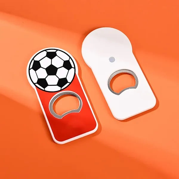 Football Fridge Magnet Bottle Opener