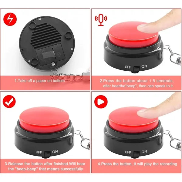 Voice Recorder Keychain