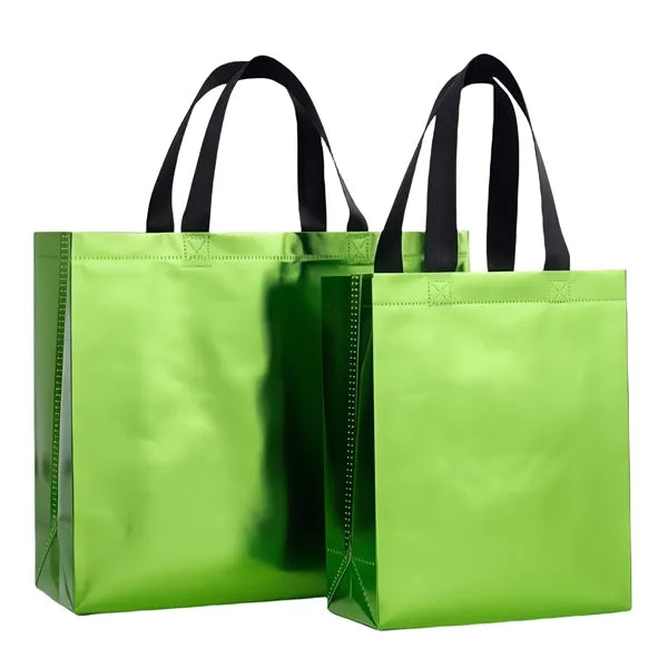 Shiny Laminated Non-Woven Gift Tote
