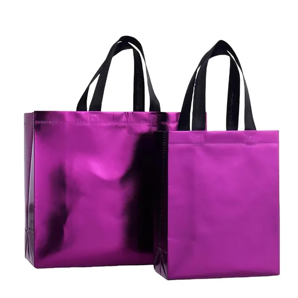 Shiny Laminated Non-Woven Gift Tote