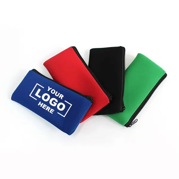 Neoprene Pen Case Zipper Bag