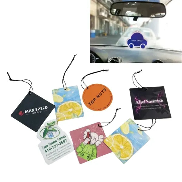 3 inches Custom Shape Perfume Car Air Freshener