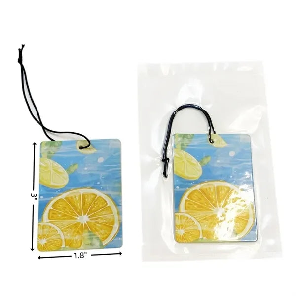 3 inches Custom Shape Perfume Car Air Freshener