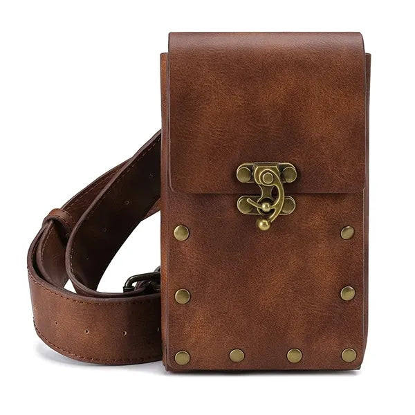 Vintage Leather Waist Bag
