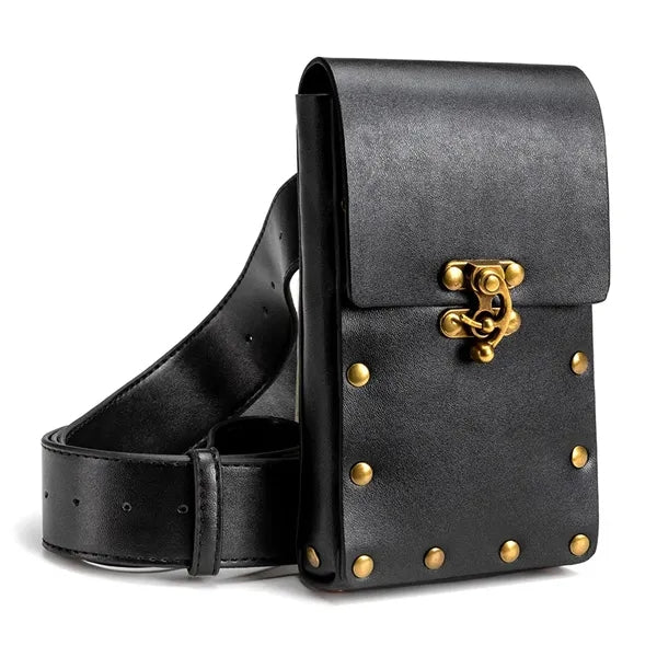 Vintage Leather Waist Bag