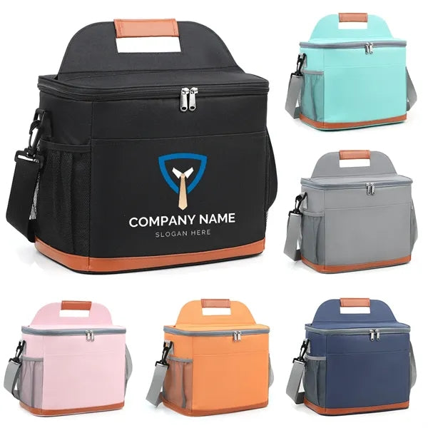 24 Can Insulated Cooler Bag Leakproof PEVA 600D Multi Pocket