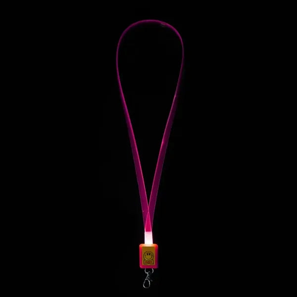 LED Light Up Neon Lanyard