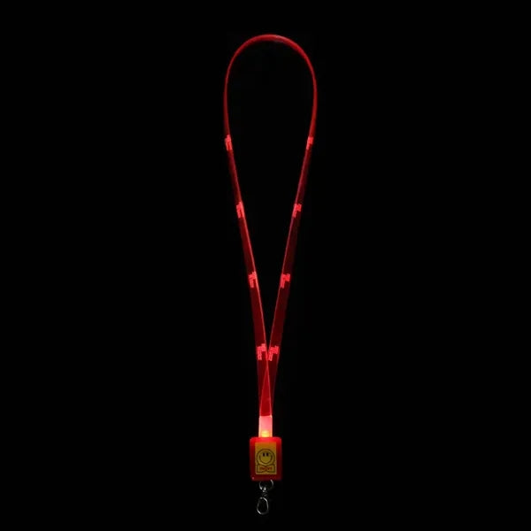 LED Light Up Neon Lanyard