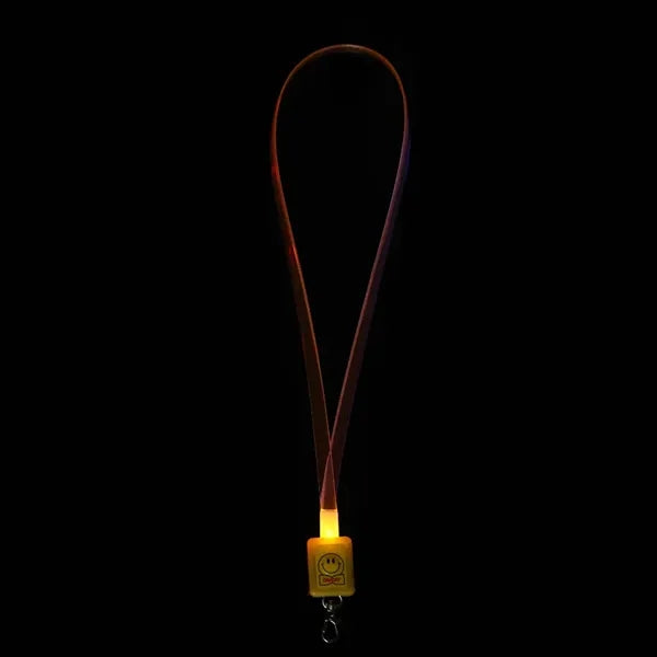 LED Light Up Neon Lanyard