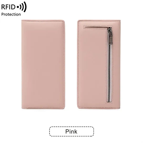 Green Women's Wallet PU Leather