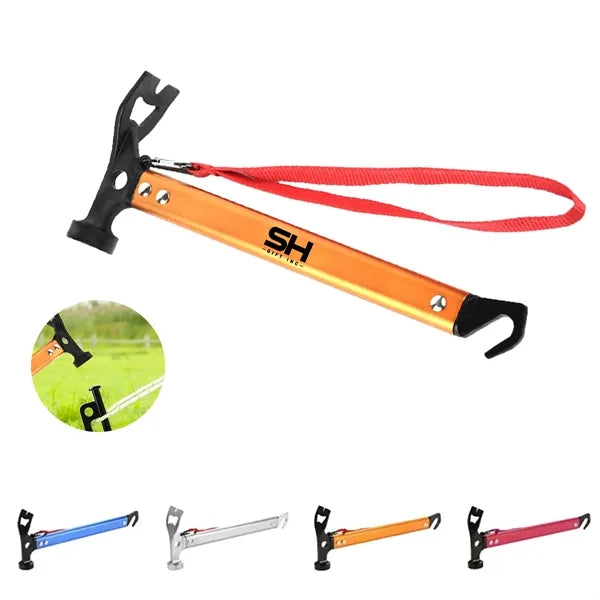 3 in 1 Steel Aluminum Camping Hammer