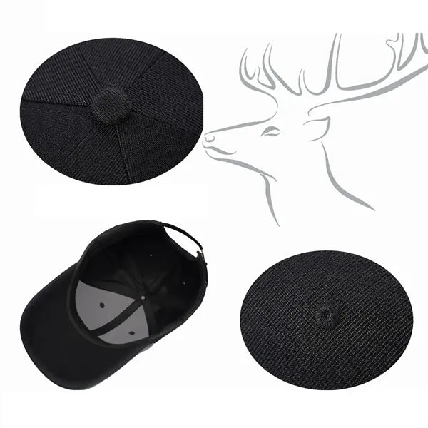 Sports Solid Cotton Baseball Cap