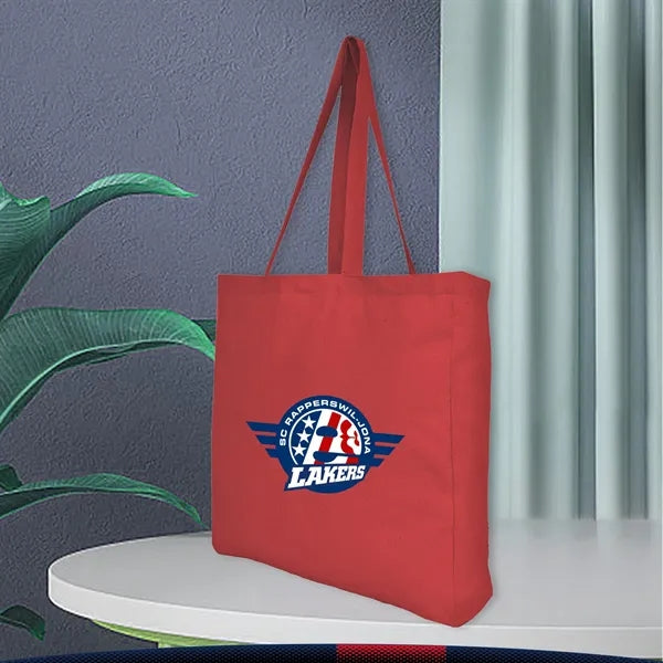 Halora Gusseted 6 Oz Cotton Tote