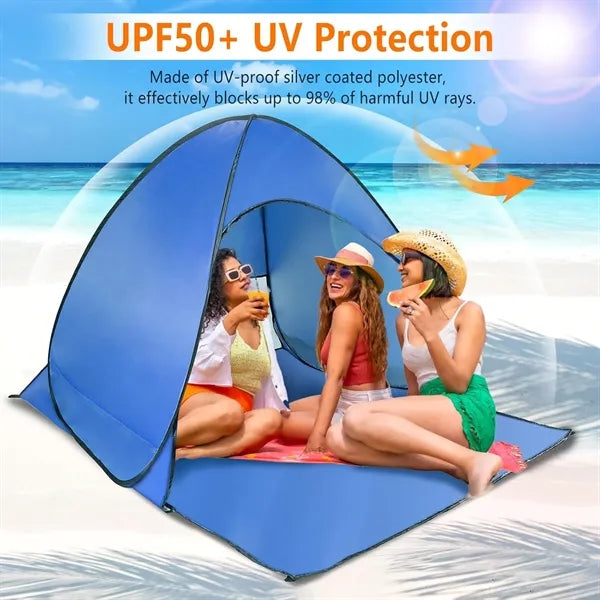 Beach Tent UV Protection Waterproof Portable Shade