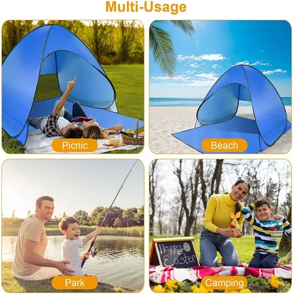 Beach Tent UV Protection Waterproof Portable Shade