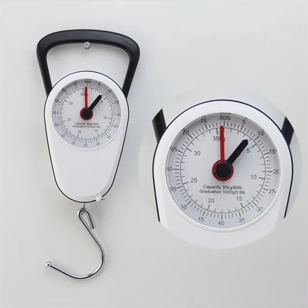 35kg Double Pointer Spring Scale Small Portable 80lb