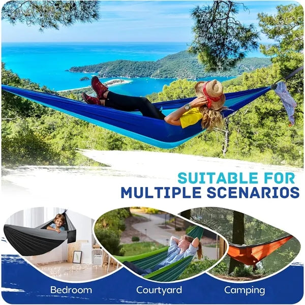 Portable Hammocks with Two Tree Straps