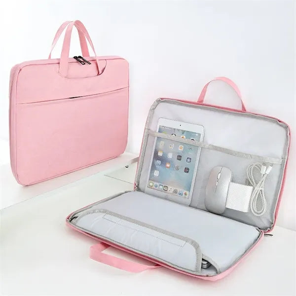 180 Degree Opening 14 Inch Laptop Case Computer Sleeve Bag