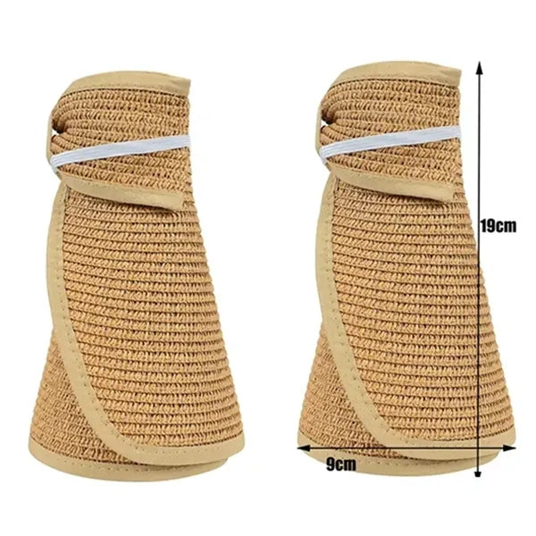 Packable Wide Brim Straw Hat