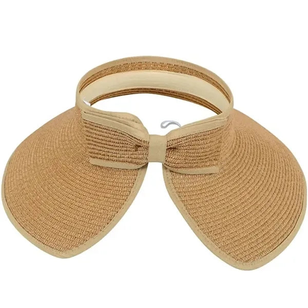 Packable Wide Brim Straw Hat