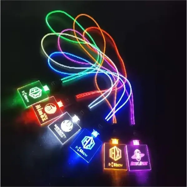 LED Necklace with flashing pendant
