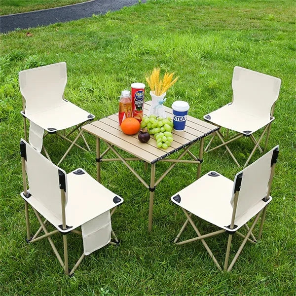 Folding Chair for Camping with Carry Bag