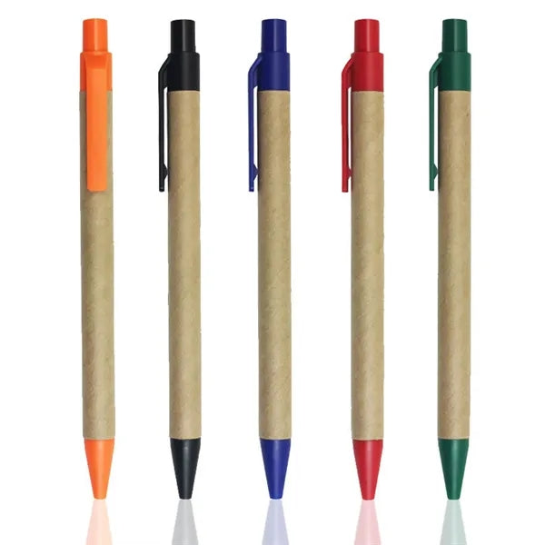 Plastic Kraft Paper Ballpoint Pen