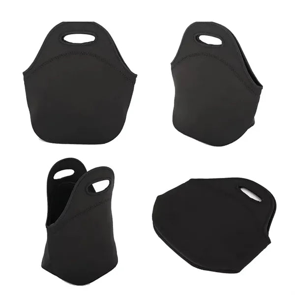 Insulated Neoprene Travel Lunch Tote Bag with Soft Handle