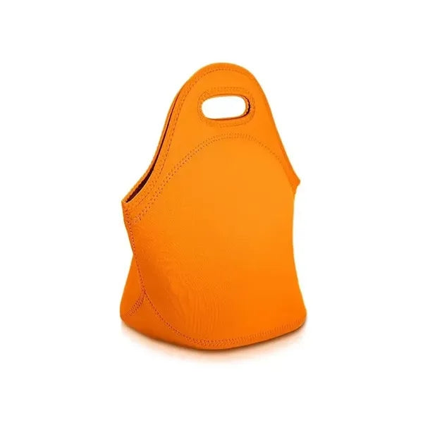 Insulated Neoprene Travel Lunch Tote Bag with Soft Handle
