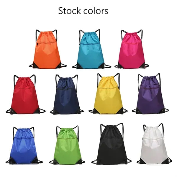 Oxford Drawstring Backpack Bag