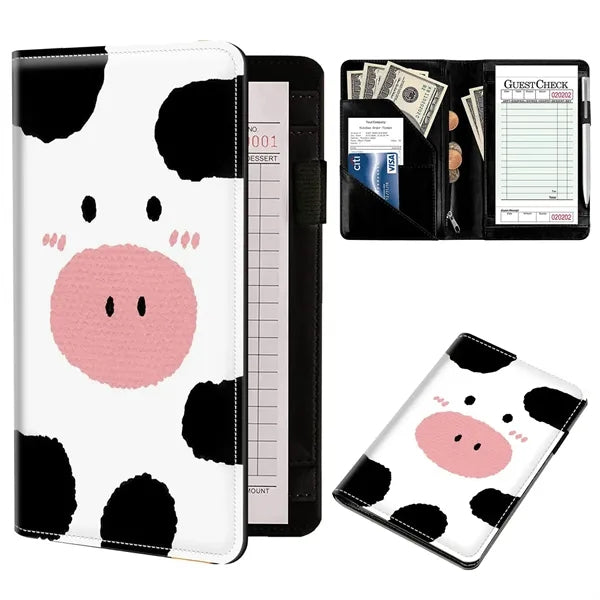 Server Book Holder with Zipper Pocket