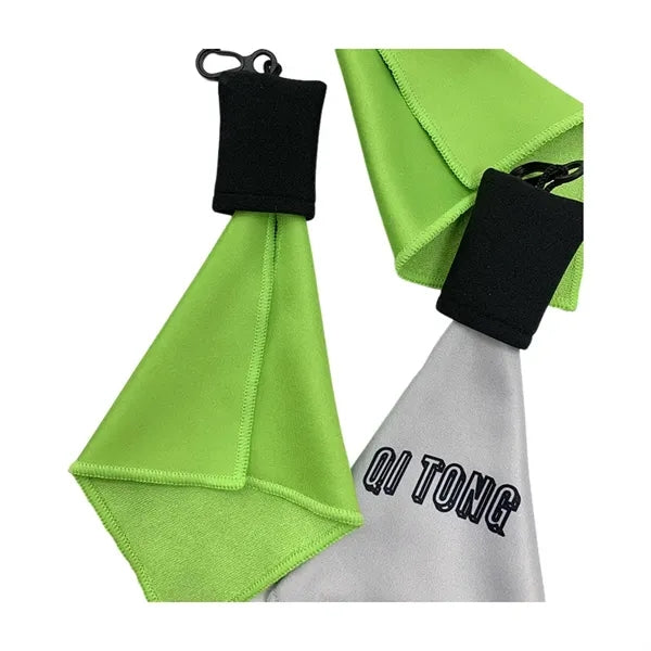 Solid Color Keychain Microfiber Eye Glasses Cleaner