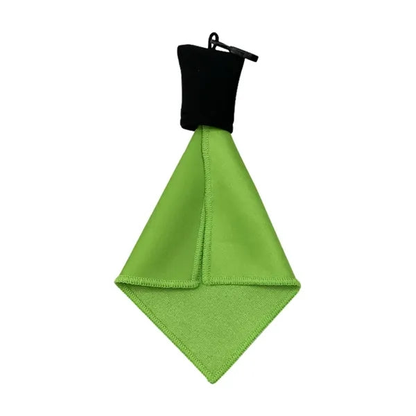 Solid Color Keychain Microfiber Eye Glasses Cleaner