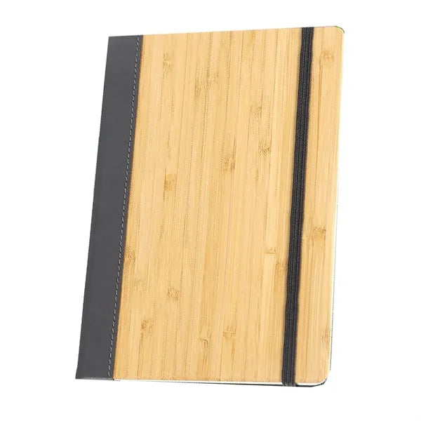 Eco-Friendly Bamboo Notebook and Pen Set
