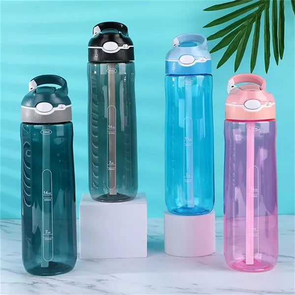 27 oz Water Bottle with Straw