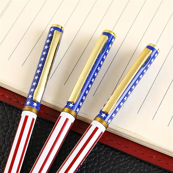American Flag Eagle Gift Metal Ball Pen