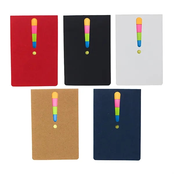 2-in-1 Sticky Note Set with Bookmark