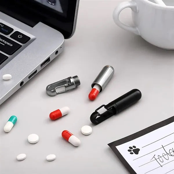 Mini Tungsten Steel Medicine Bottle