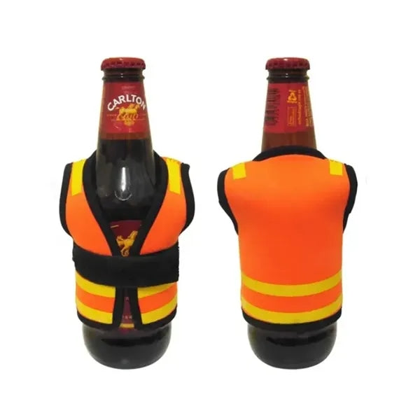 Safety Vest Bottle Cooler
