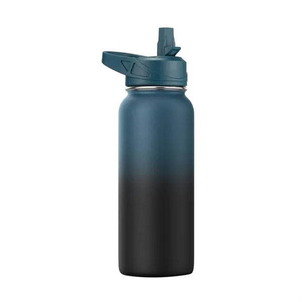 32oz Portable Gym Stainless Steel Insulated Water Bottle