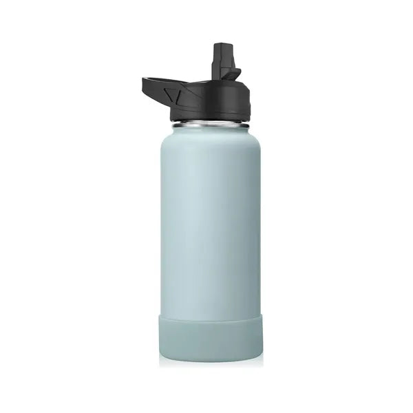 32oz Portable Gym Stainless Steel Insulated Water Bottle