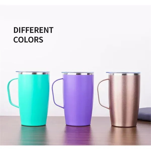 17 oz Stainless Steel Travel Mug