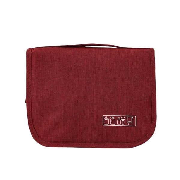 Hanging Travel Toiletry Bag with Wet and Dry Separation